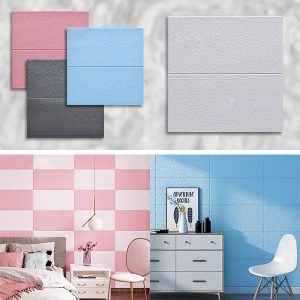 Wodoodporne samoprzylepne tapety 3d (5 sztuk) | FORMWALL