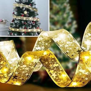 Świecąca Wstążka Świąteczna (500 cm) | SHINESTRAP
