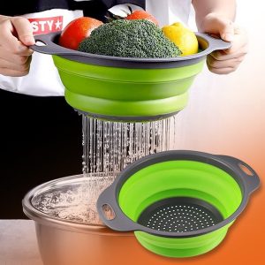 Durszlaki silikonowe (2 szt.) | FOLDRAIN