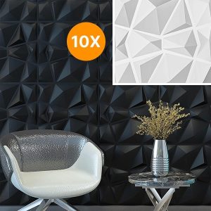 Naklejki ścienne 3D (10 sztuk) | TRIWALL