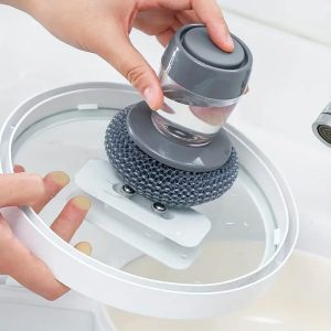 Szczotka do mycia naczyń z dozownikiem mydła | SUDSMASTER