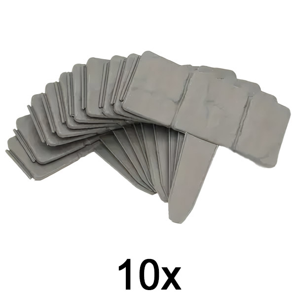 1x Kamienne obrzeże ogrodowe (10 szt.) | MINIFENCE