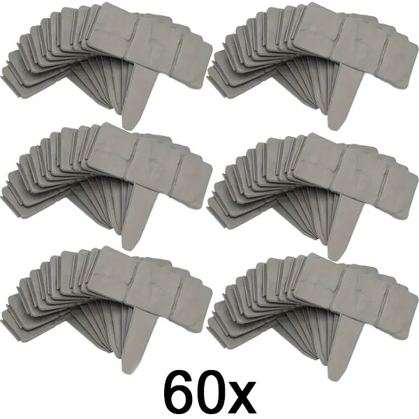 6x Kamienne obrzeże ogrodowe (10 szt.) | MINIFENCE