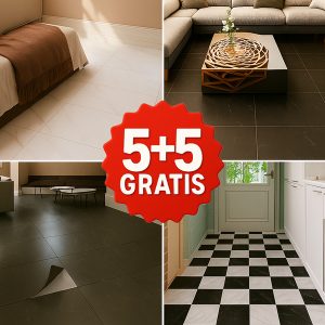 Samoprzylepne naklejki podłogowe (10 sztuk/0,9 m2) | INSTALAY