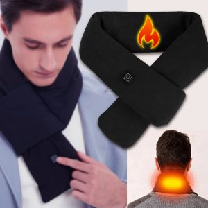 Ogrzewający szalik, który ogrzeje Cię w 5 sekund | HUGLET
