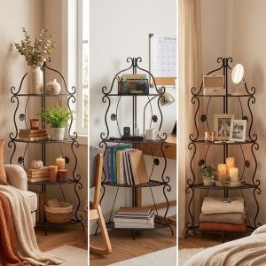 Elegancka półka narożna | SHELVIA